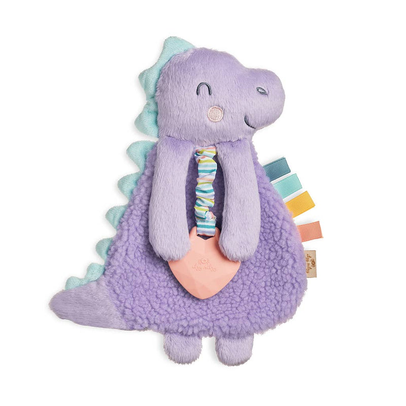Itzy Lovey™ Plush + Purple Dino / Teether Toy