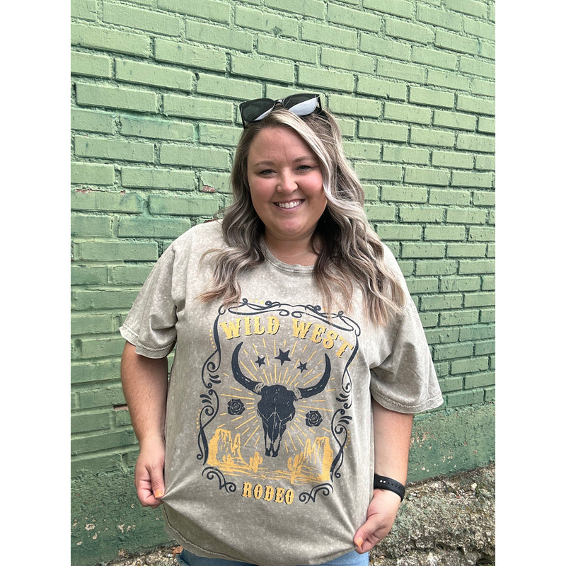 Wild West Graphic Tee + Plus Size