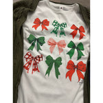 Christmas Bows + Graphic Tee