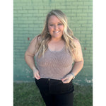 CURVY “LILLY” + Cropped Tank