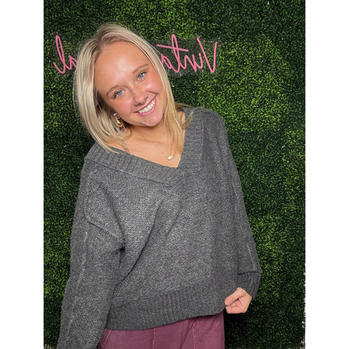 Charcoal Life + Sweater