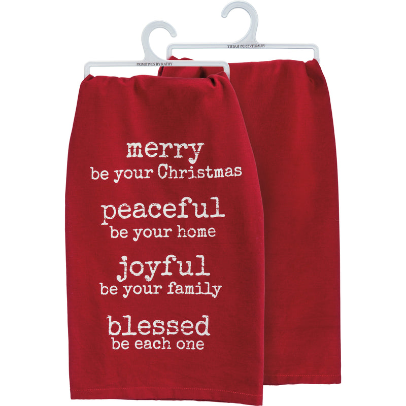 Kitchen Towel > Merry Be