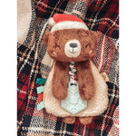 Holiday Itzy Lovey™ Plush + Teether Toy: Bear