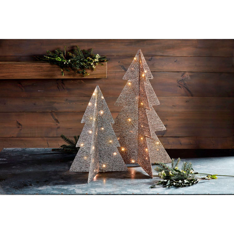 Light Up Glitter Trees - Mud Pie