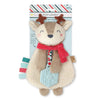 Holiday Itzy Lovey™ Plush + Teether Toy: Bear