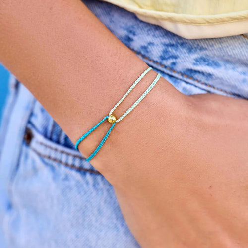 Dainty Two-Tone BLUE Bracelet Pura Vida