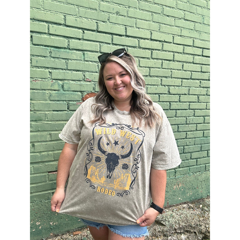 Wild West Graphic Tee + Plus Size