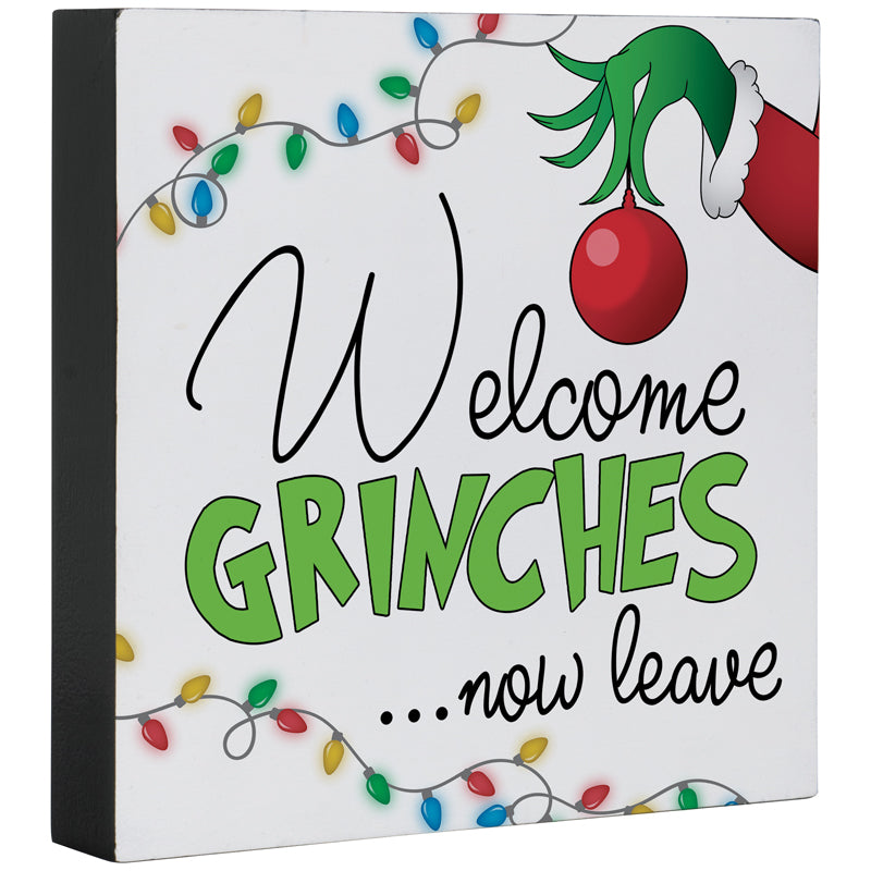 Welcome Grinches + Sign