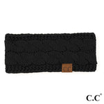 C.C Head Wrap / Cable Knit