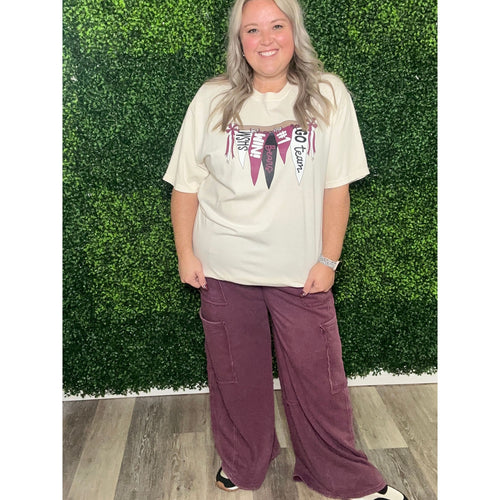 Rockin’ the Burgundy + Pants