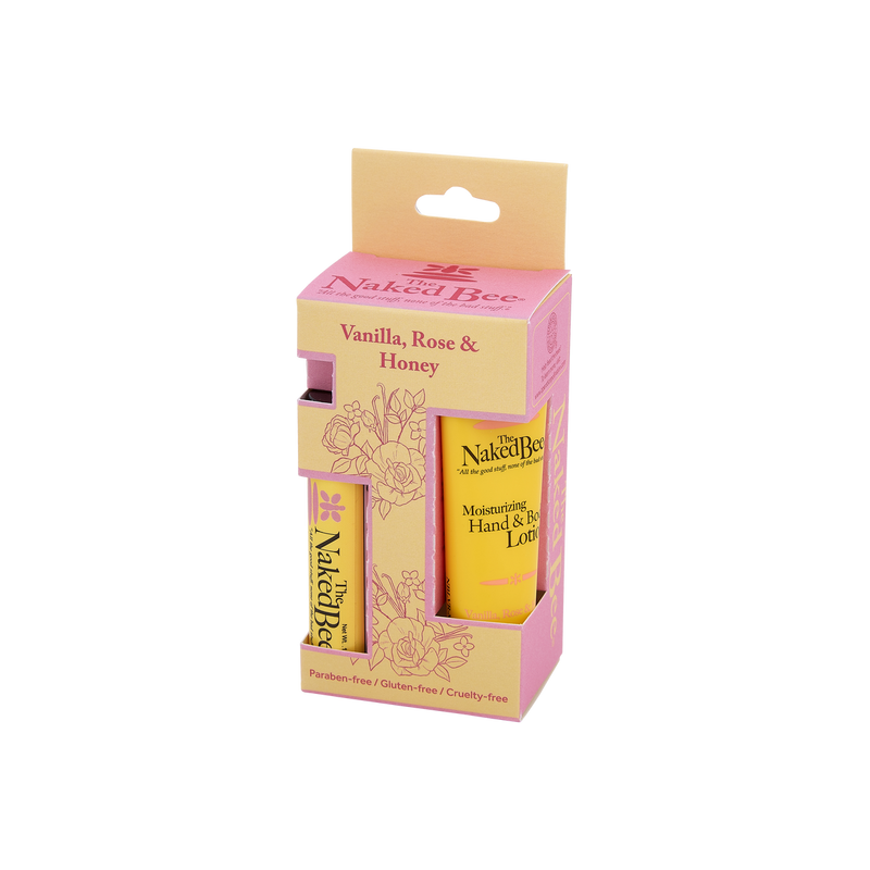 Naked Bee Vanilla Rose & Honey Pocket Pack