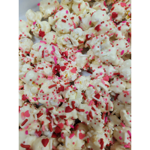 Valentine's Day Sugar Cookie Popcorn