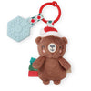 Holiday Itzy Pal™ Plush + Teether: Santa