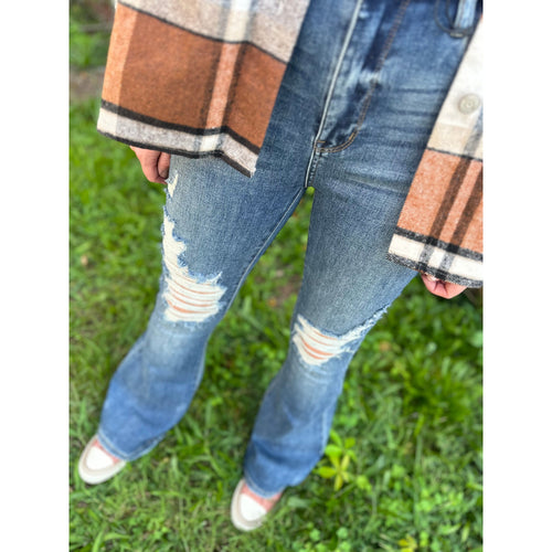 Destroyed + Judy Blue Jeans Flare