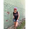 America Spangled + Black Tank