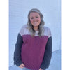 PLUS : Burgundy Ribbed + Top