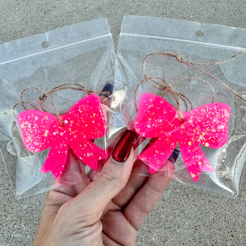 Valentines Day Mini Bow + Freshie