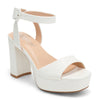 White Matte - Anya Heel