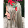 Christmas Tree Knotted Beaded Headband