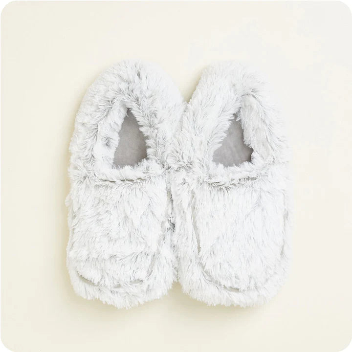 Marshmellow Gray Slippers :: Warmies.