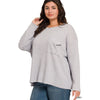 CURVY Dropping in HOT + Long Sleeve Top