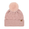 C.C Beanie Woven Checkered Pom Beanie