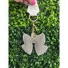 Bow Rhinestone + Keychain