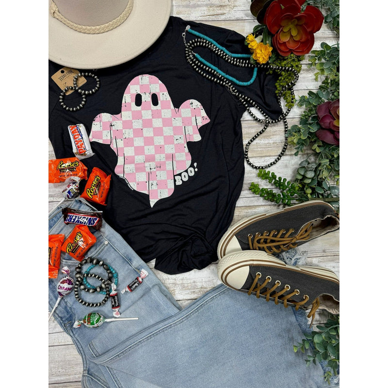 Hey Boo Ghost + { tee }