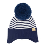 KIDS Striped Earflap / C.C Beanie