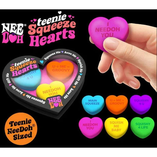 Nee Doh Squeeze Heart Teenies