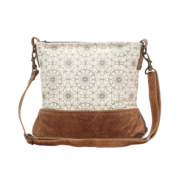 Myra : Ferris Wheel Print Small Crossbody