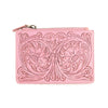 Myra : Bloom on the Range Credit Card Wallet in Pink