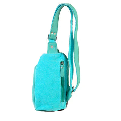 Myra : Robnette Ranch Fanny-Pack Bag Turquoise