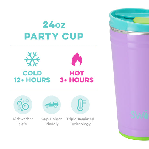 Ultra Violet + Party Cup 22oz