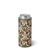 Hunting Camo SKINNY CAN - 12oz SWIG - Vintage Floral