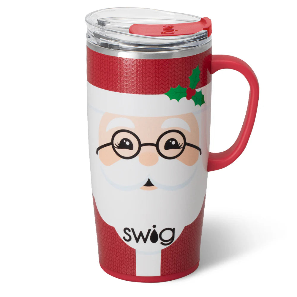 Mr. Claus Swig Travel Mug - 22 oz