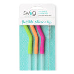 Neon Lime/Orange/Berry Reusable Straw Set (40oz Mega Mug)