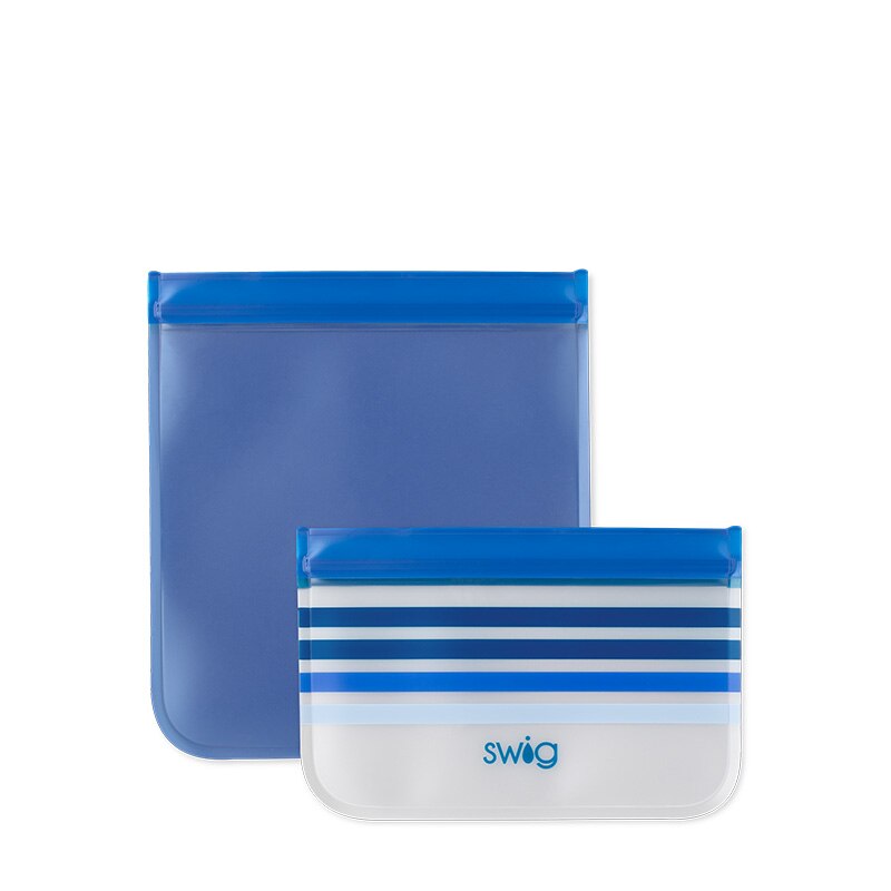 Blue Tide + Reusable Storage Baggies (Set of 4)