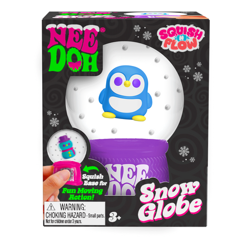 Nee Doh Snow Globe : Squish-n-Flow