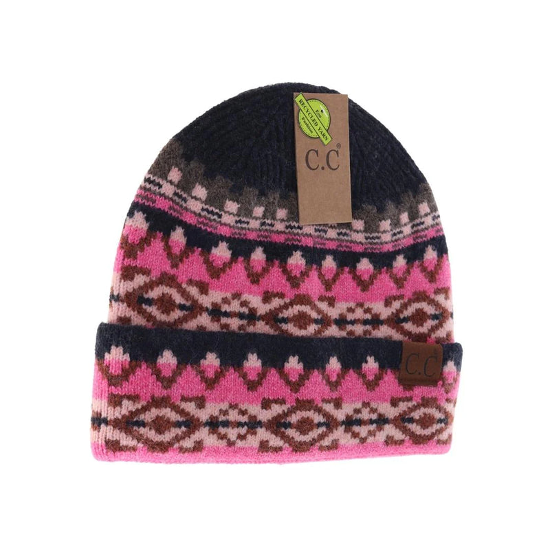 C.C Beanie Southwestern Beanie