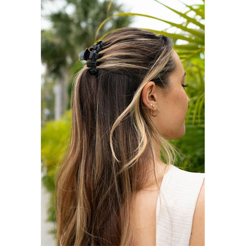 Classic Jet Black : TELETIES {Hair Clip}