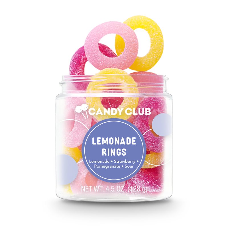 Gummy Candy Lemonade Rings