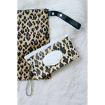 Take & Travel™ Pouch Reusable Wipes Cases: Leopard