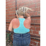 “Poppy” + Cropped Tank {CURVY}