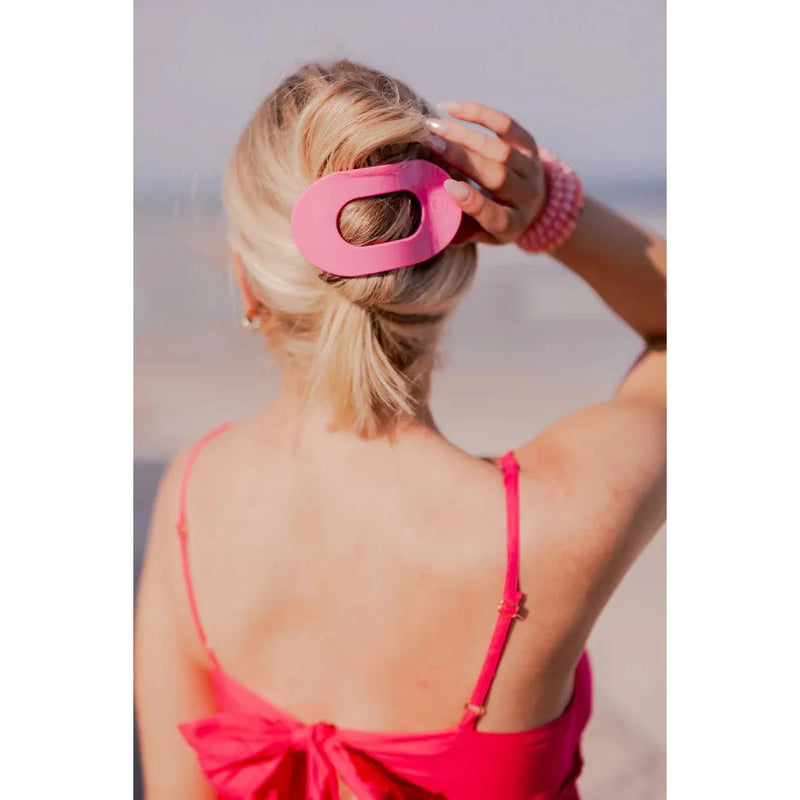 Paradise PINK : TELETIES Flat Round Clip