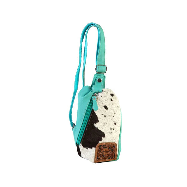 Myra : Robnette Ranch Fanny-Pack Bag Turquoise