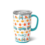 Pumpkin Patch Swig {TRAVEL MUG} -18 oz