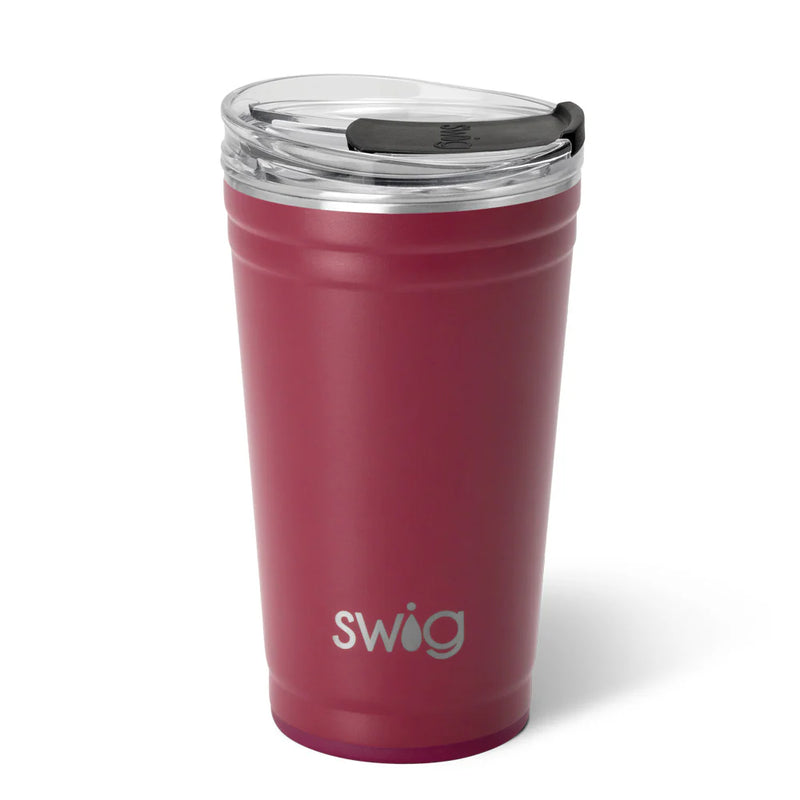 Maroon + Party Cup 22oz SWIG