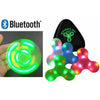 Fidget Spinner With Bluetooth Speaker, LED Lights, Case