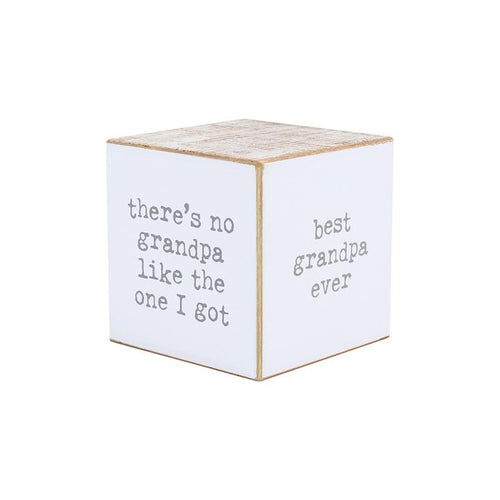 Grandpa> Sayings Cube (4-Sided)